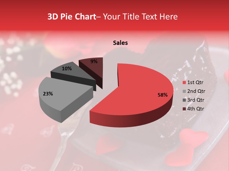 Tablecloth Baked Romantic PowerPoint Template