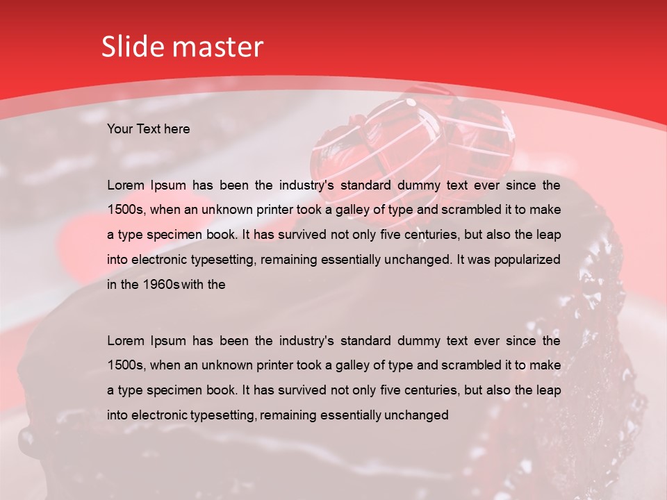 Baking Sweet Confetti PowerPoint Template