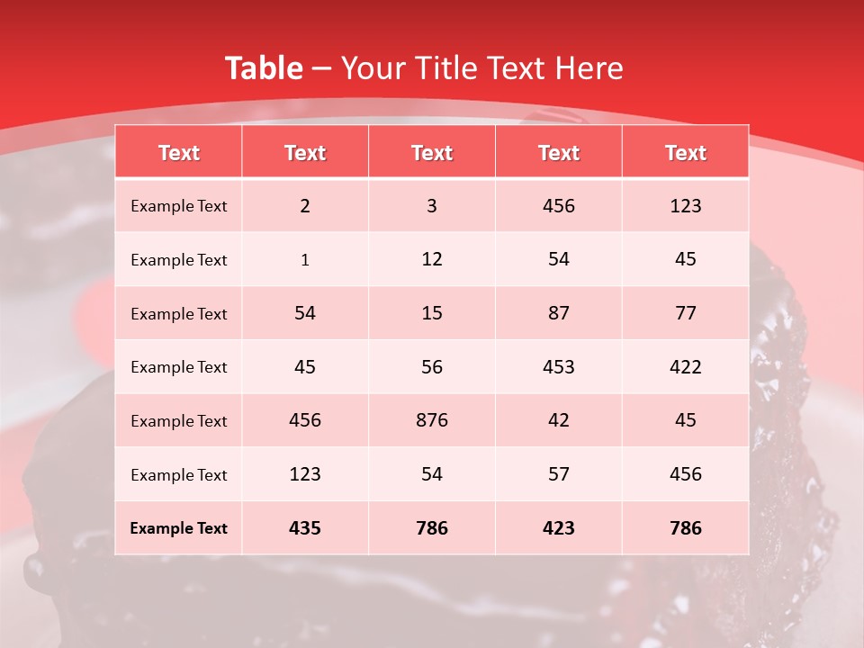 Baking Sweet Confetti PowerPoint Template