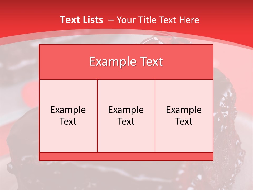 Baking Sweet Confetti PowerPoint Template