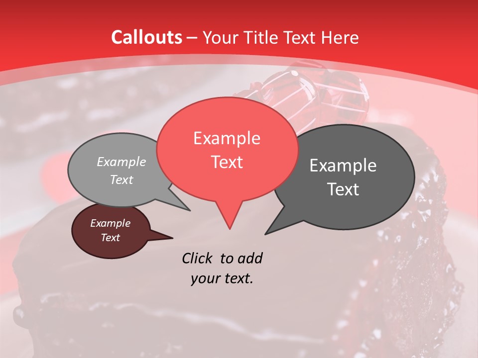 Baking Sweet Confetti PowerPoint Template