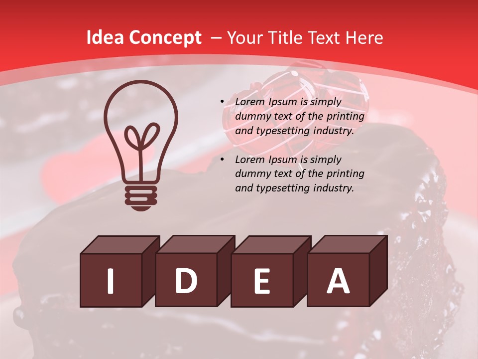 Baking Sweet Confetti PowerPoint Template