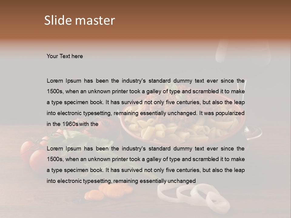 Game Bolognese First PowerPoint Template