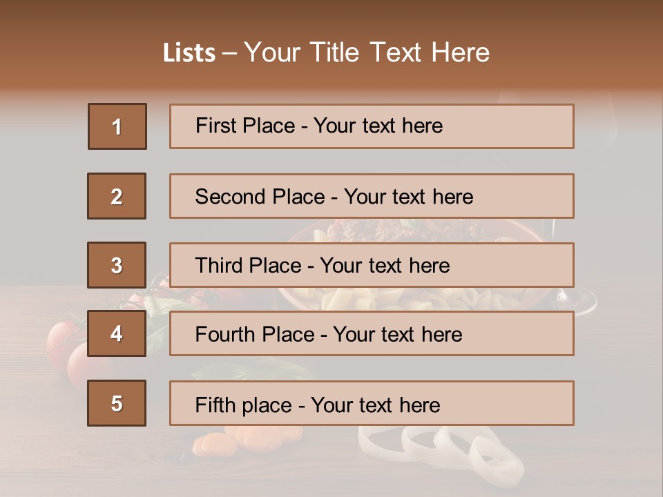 Game Bolognese First PowerPoint Template