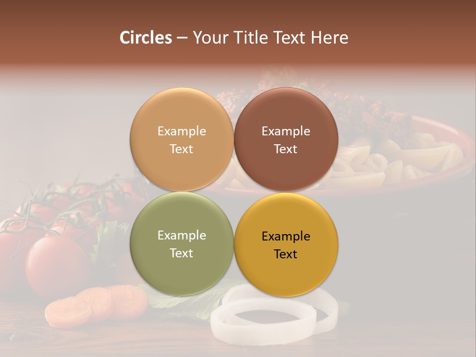 Chow Game Nutrition PowerPoint Template