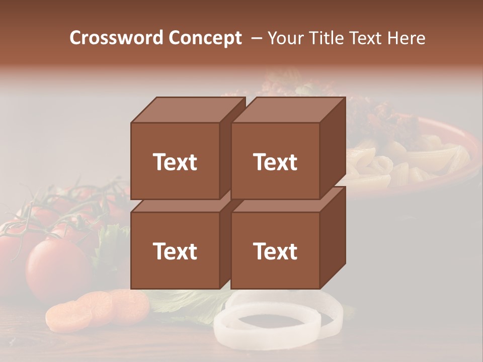 Chow Game Nutrition PowerPoint Template