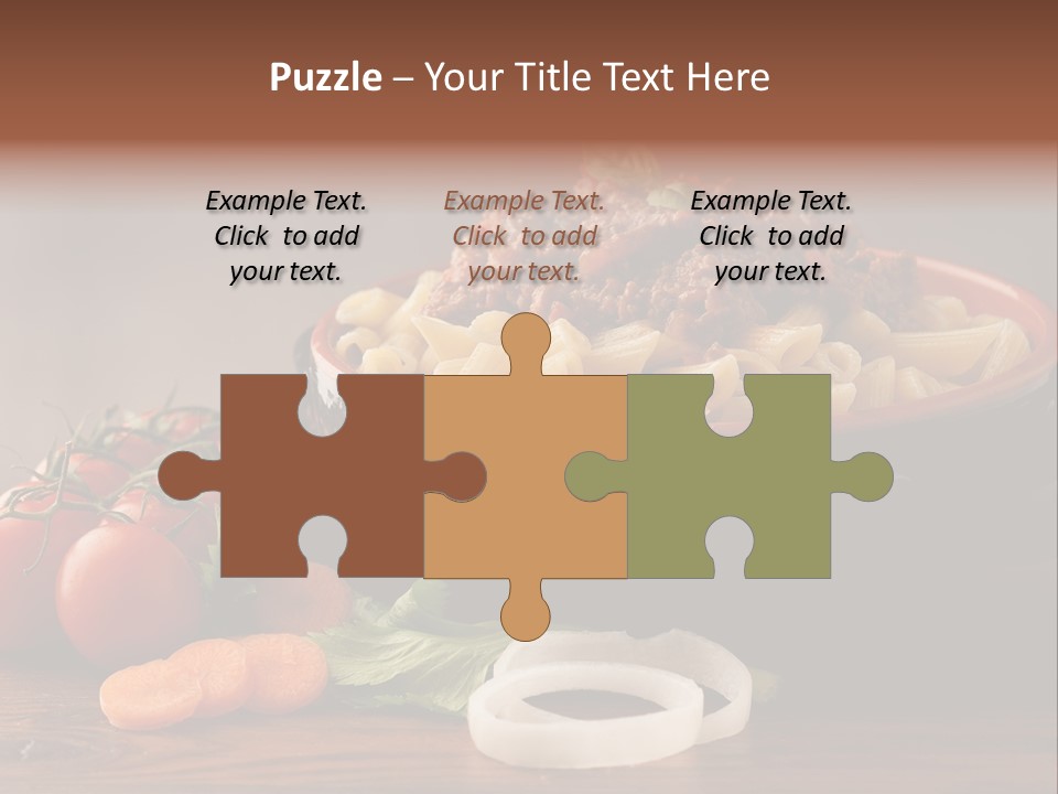 Chow Game Nutrition PowerPoint Template