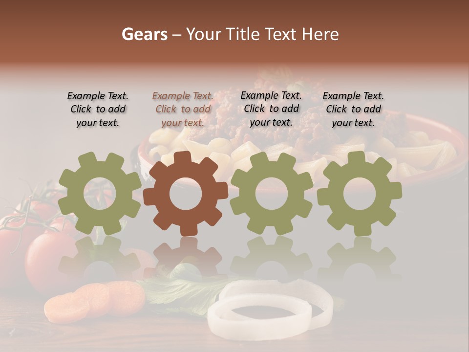 Chow Game Nutrition PowerPoint Template