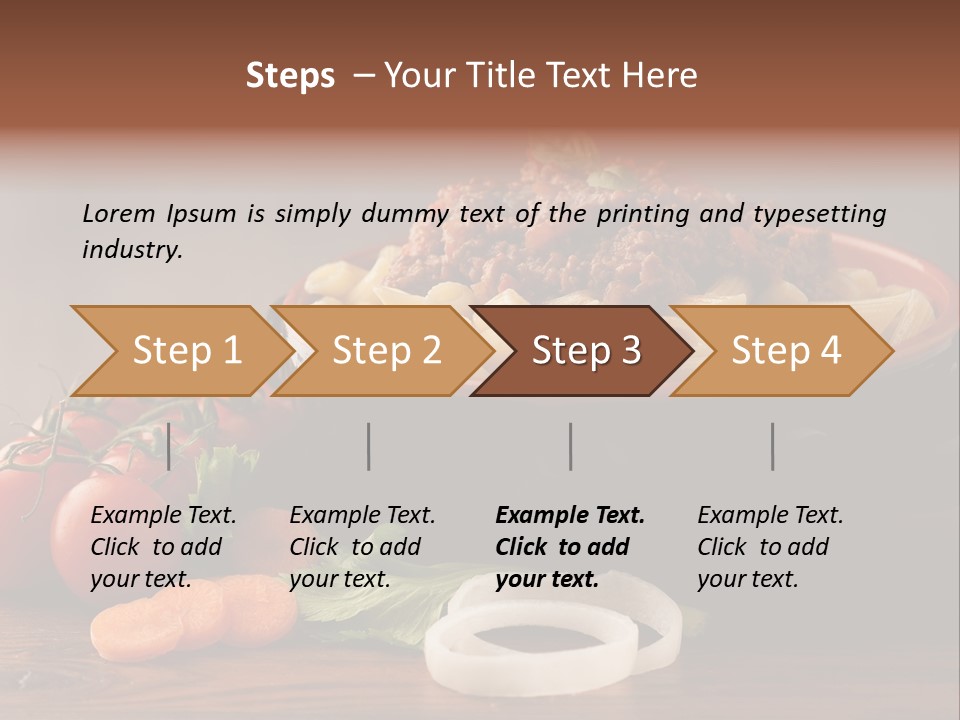 Chow Game Nutrition PowerPoint Template