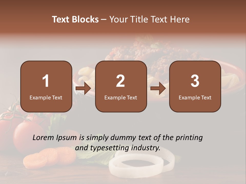Chow Game Nutrition PowerPoint Template