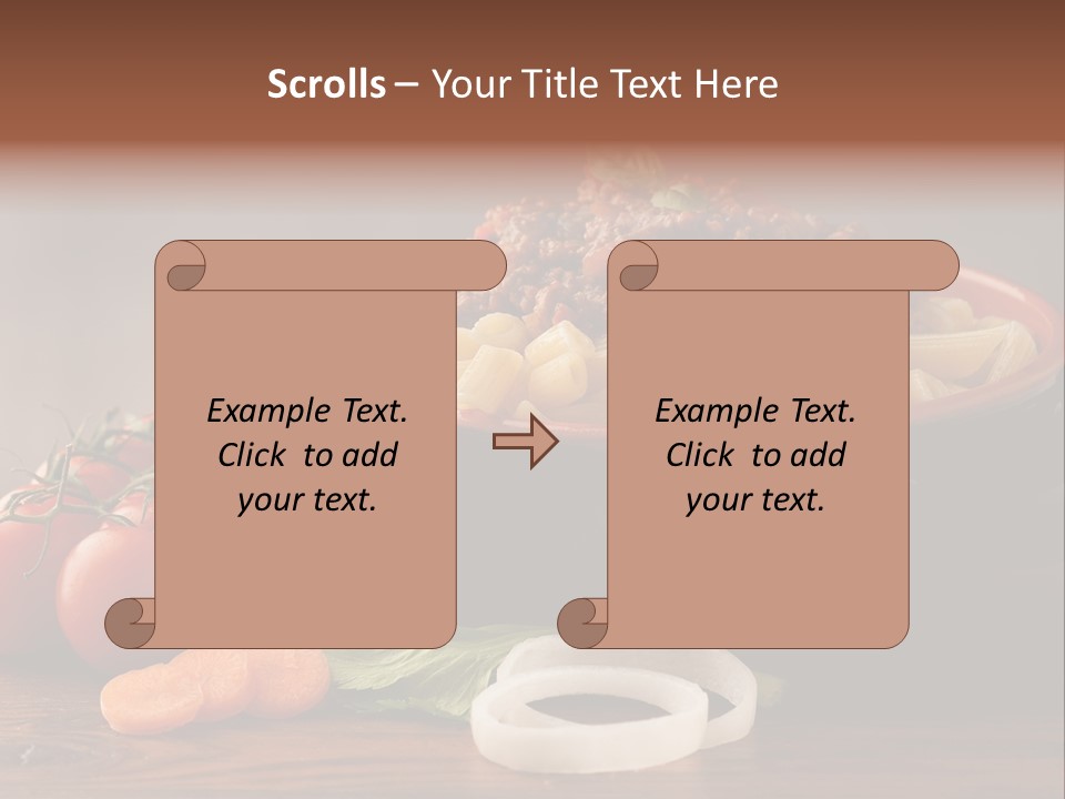 Chow Game Nutrition PowerPoint Template