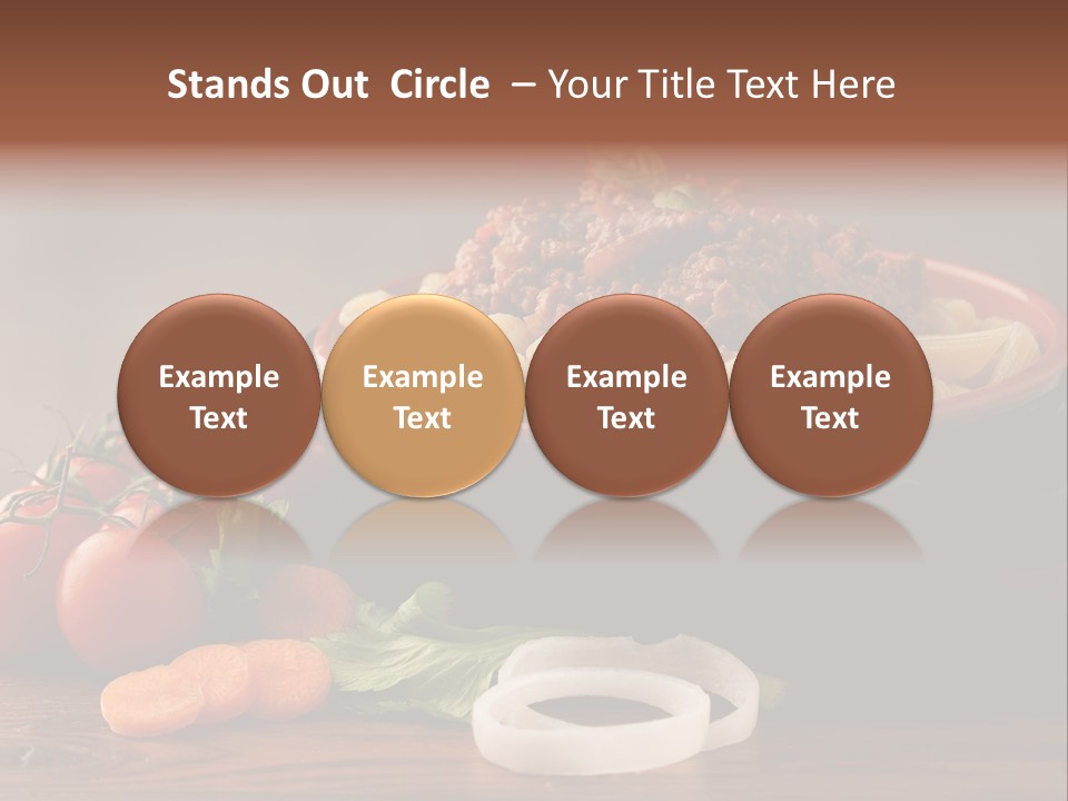 Chow Game Nutrition PowerPoint Template