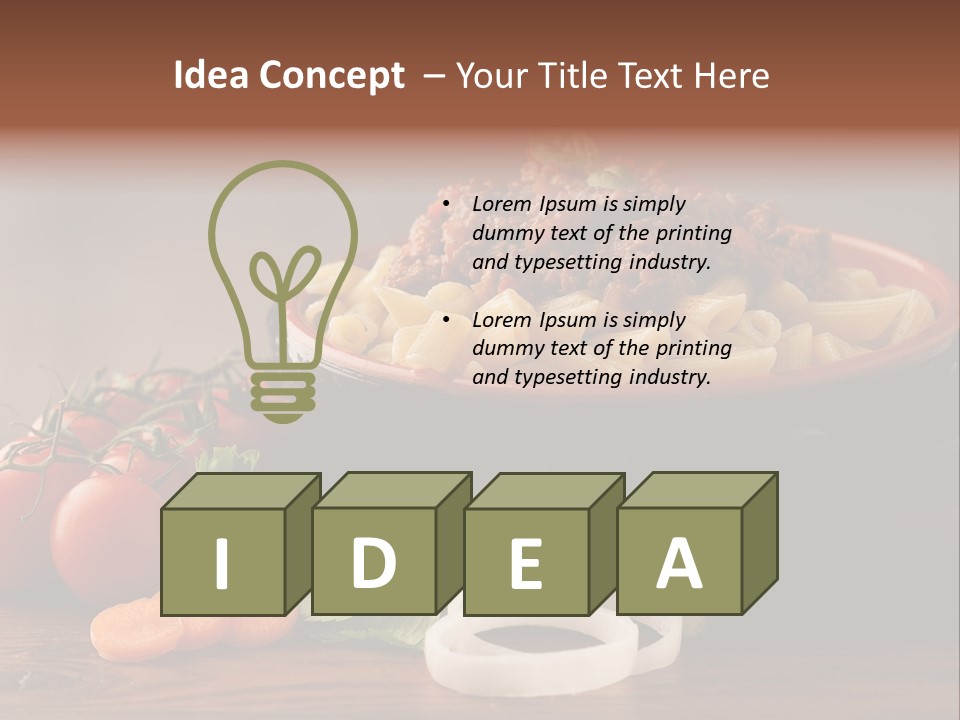 Chow Game Nutrition PowerPoint Template