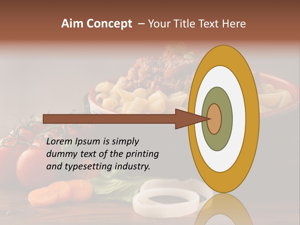 Chow Game Nutrition PowerPoint Template