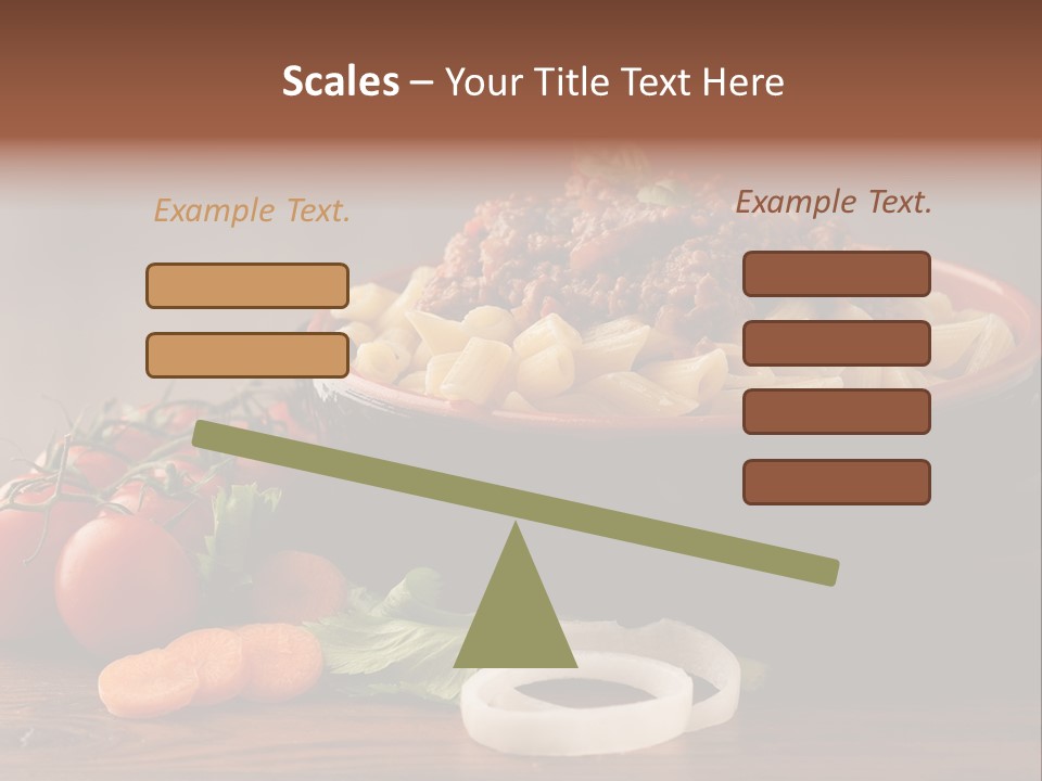 Chow Game Nutrition PowerPoint Template