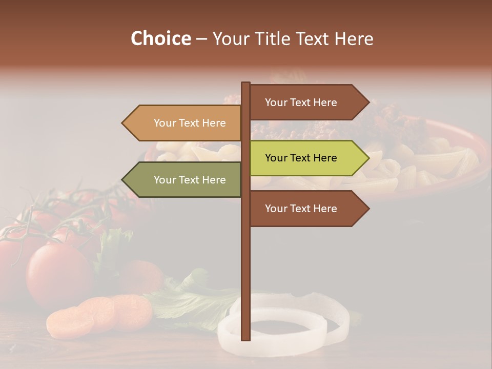 Chow Game Nutrition PowerPoint Template
