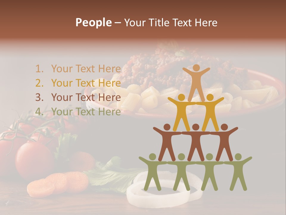 Chow Game Nutrition PowerPoint Template