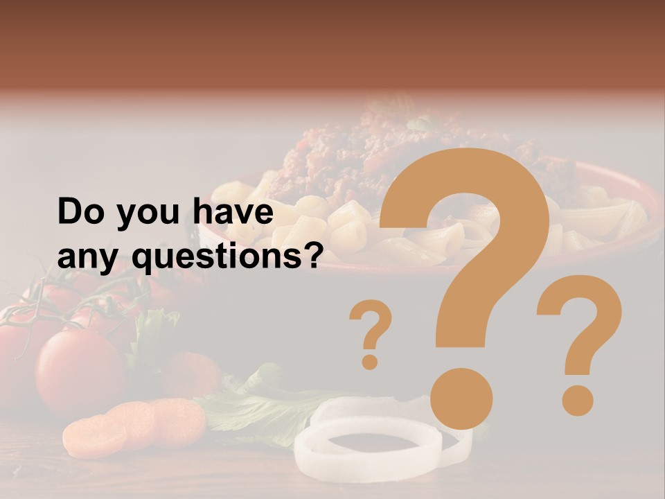 Chow Game Nutrition PowerPoint Template