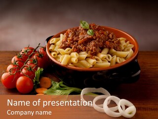 Carrot Recipe Traditional PowerPoint Template