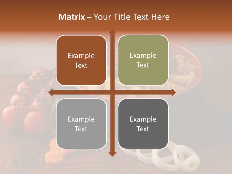 Carrot Recipe Traditional PowerPoint Template