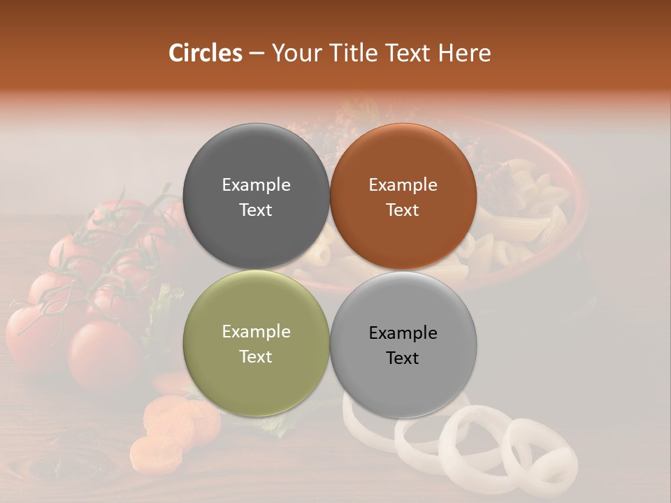 Carrot Recipe Traditional PowerPoint Template