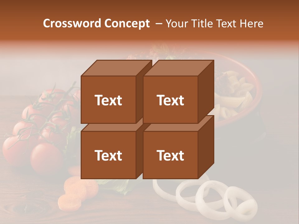 Carrot Recipe Traditional PowerPoint Template