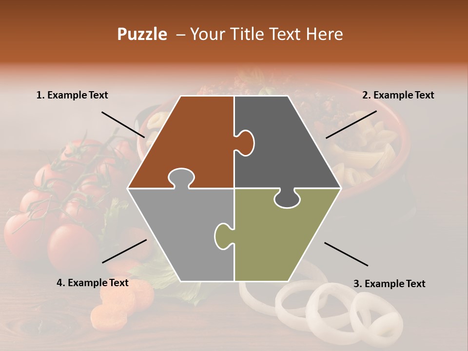 Carrot Recipe Traditional PowerPoint Template