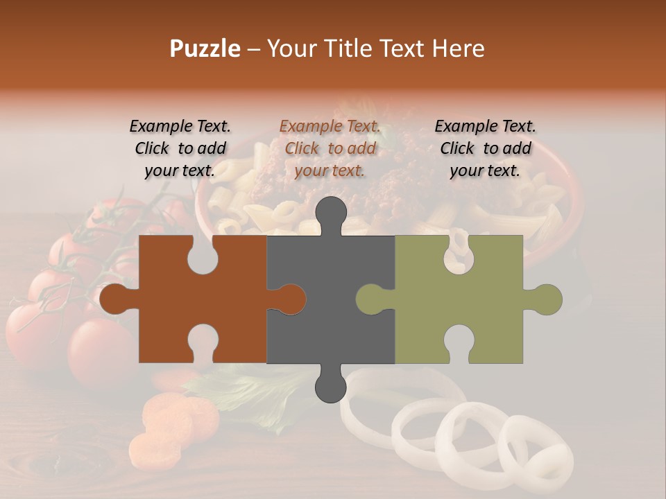 Carrot Recipe Traditional PowerPoint Template