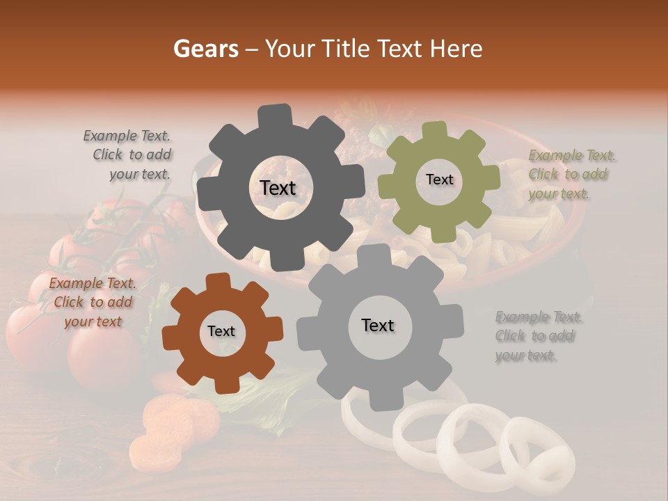 Carrot Recipe Traditional PowerPoint Template