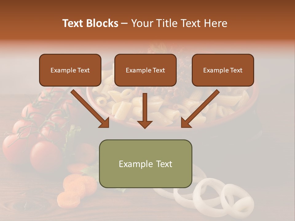 Carrot Recipe Traditional PowerPoint Template