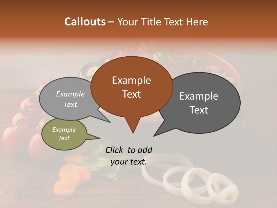Carrot Recipe Traditional PowerPoint Template
