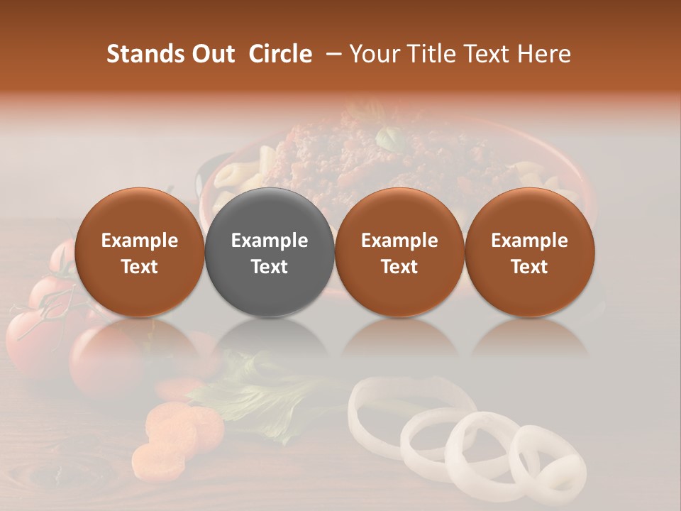 Carrot Recipe Traditional PowerPoint Template