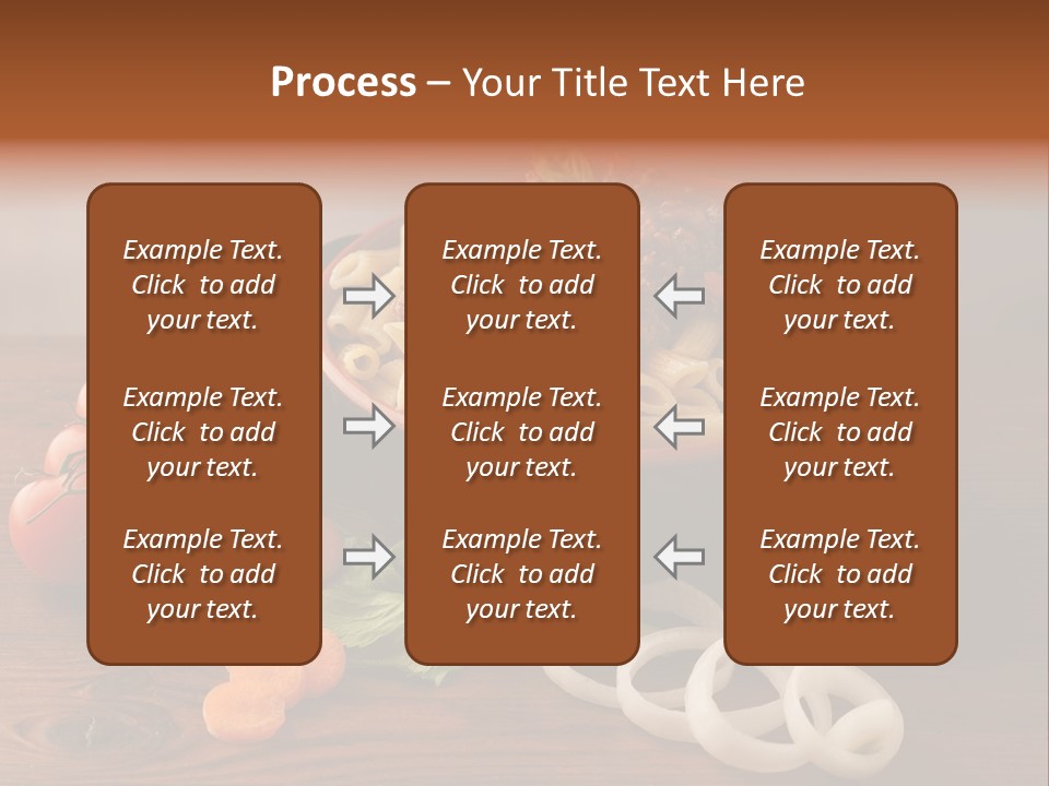 Carrot Recipe Traditional PowerPoint Template