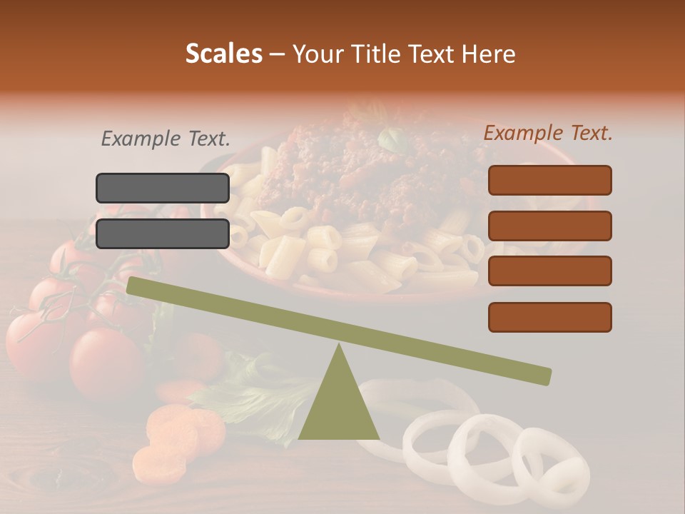 Carrot Recipe Traditional PowerPoint Template