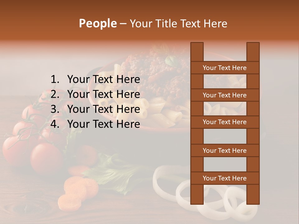 Carrot Recipe Traditional PowerPoint Template