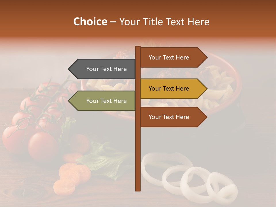 Carrot Recipe Traditional PowerPoint Template