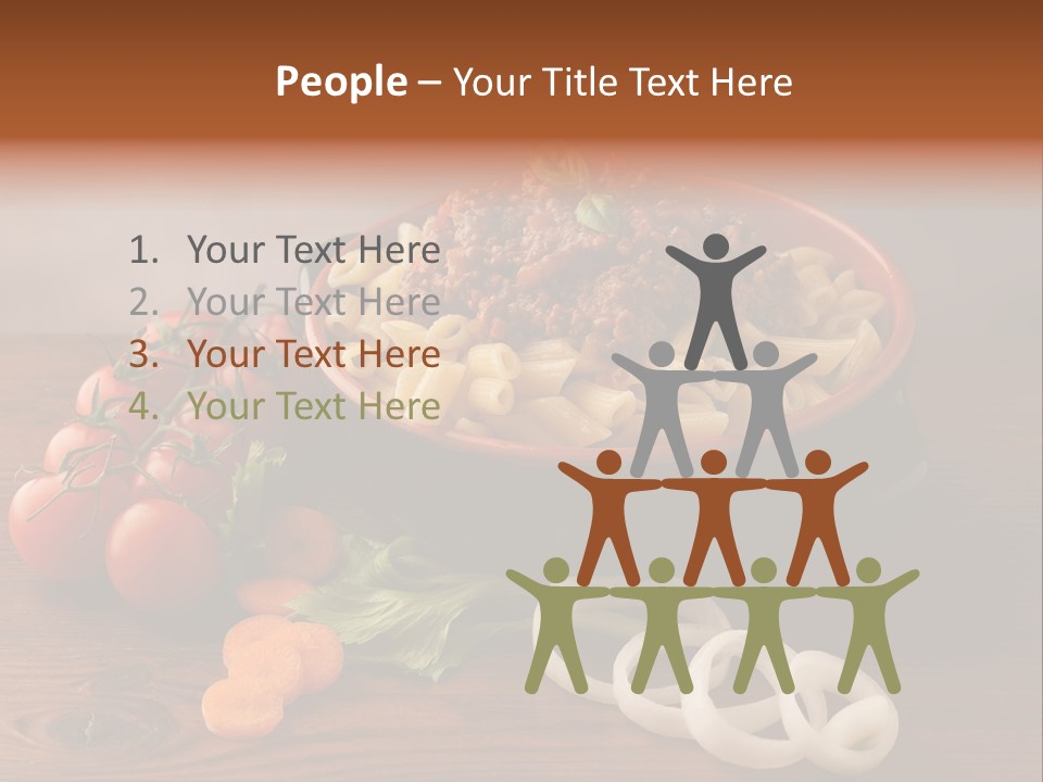 Carrot Recipe Traditional PowerPoint Template