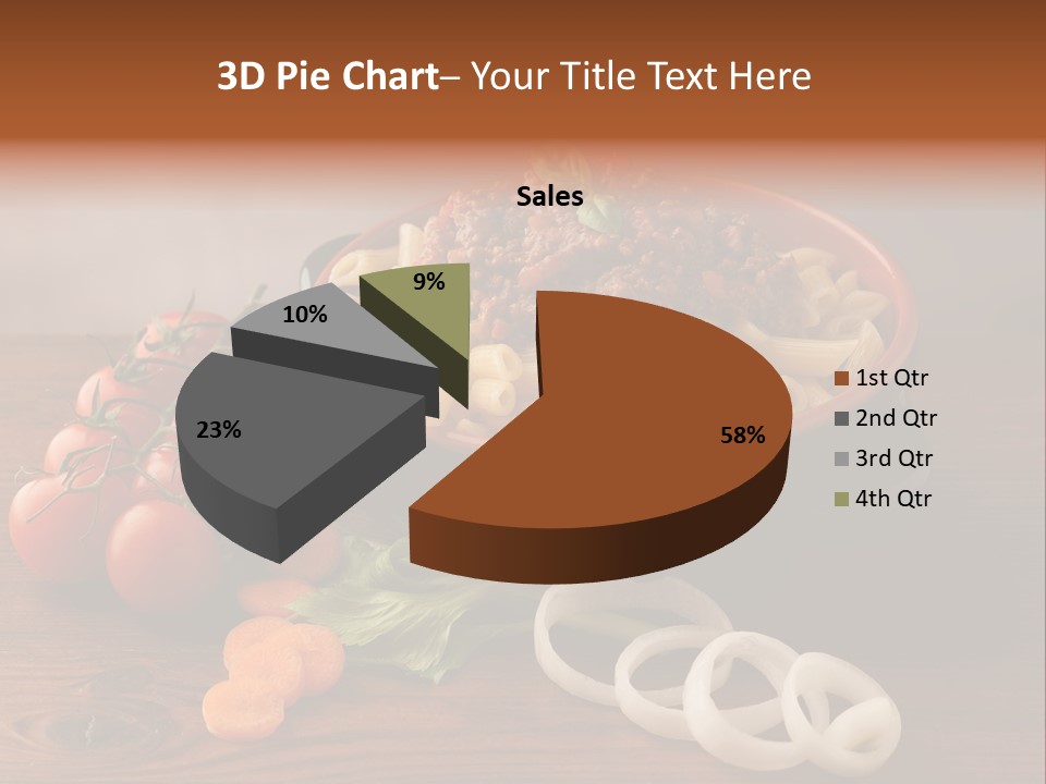 Carrot Recipe Traditional PowerPoint Template