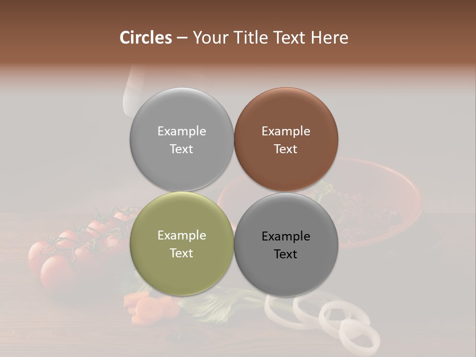 Chow Dough Dish PowerPoint Template