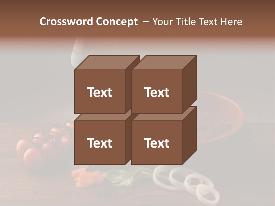 Chow Dough Dish PowerPoint Template