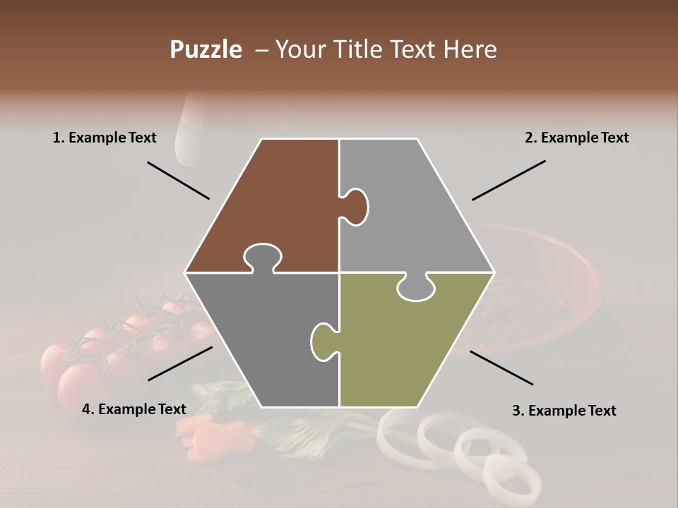 Chow Dough Dish PowerPoint Template