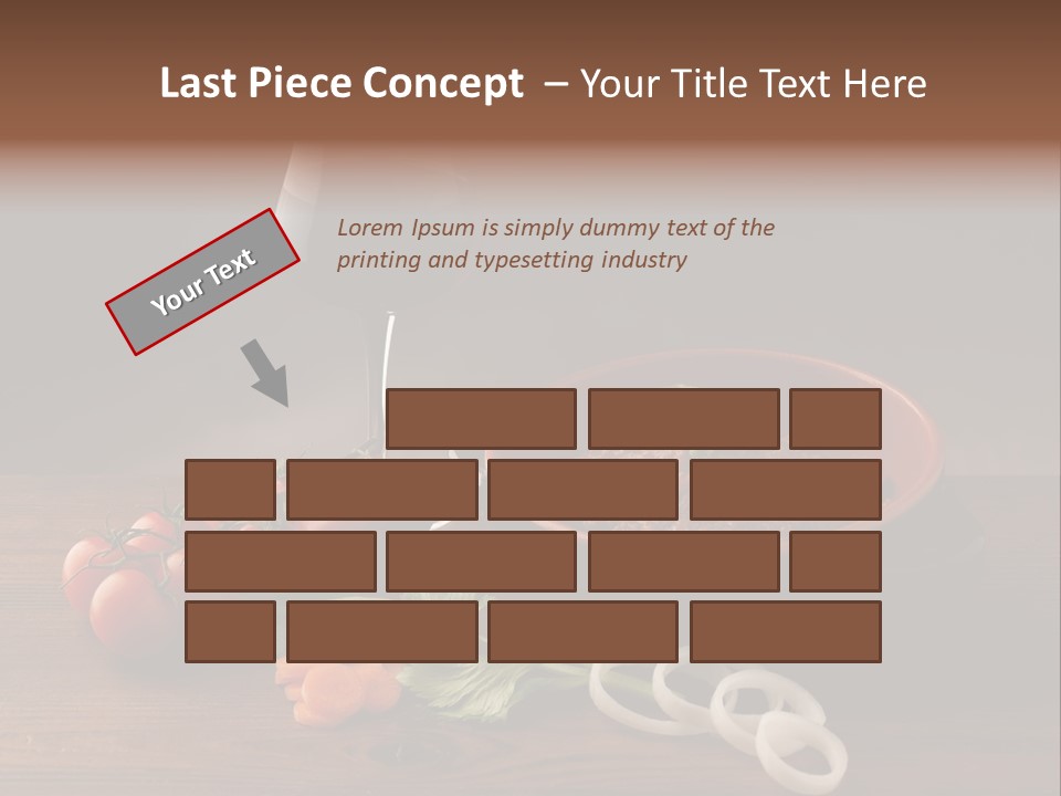 Chow Dough Dish PowerPoint Template