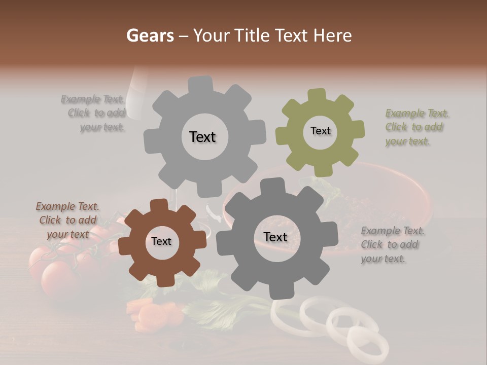 Chow Dough Dish PowerPoint Template