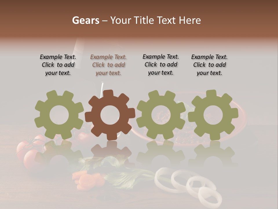 Chow Dough Dish PowerPoint Template