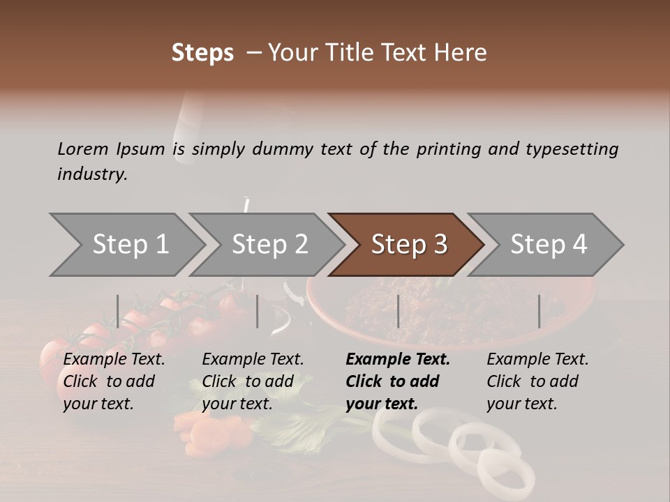 Chow Dough Dish PowerPoint Template