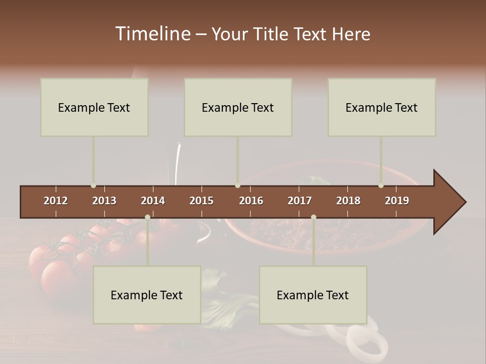 Chow Dough Dish PowerPoint Template