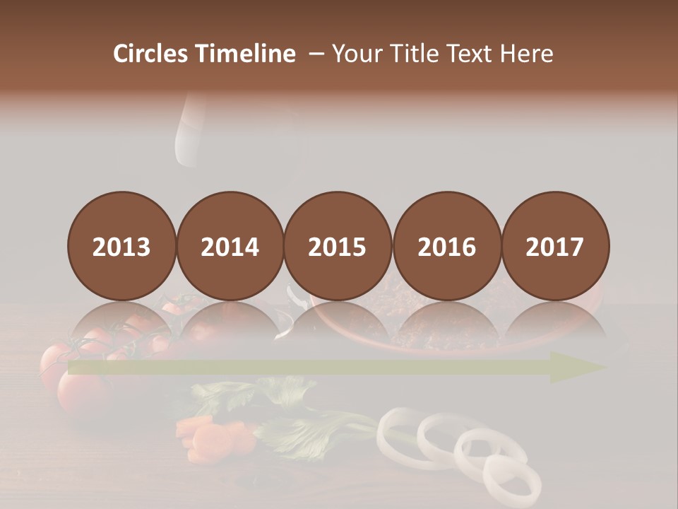 Chow Dough Dish PowerPoint Template