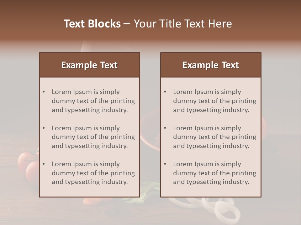 Chow Dough Dish PowerPoint Template