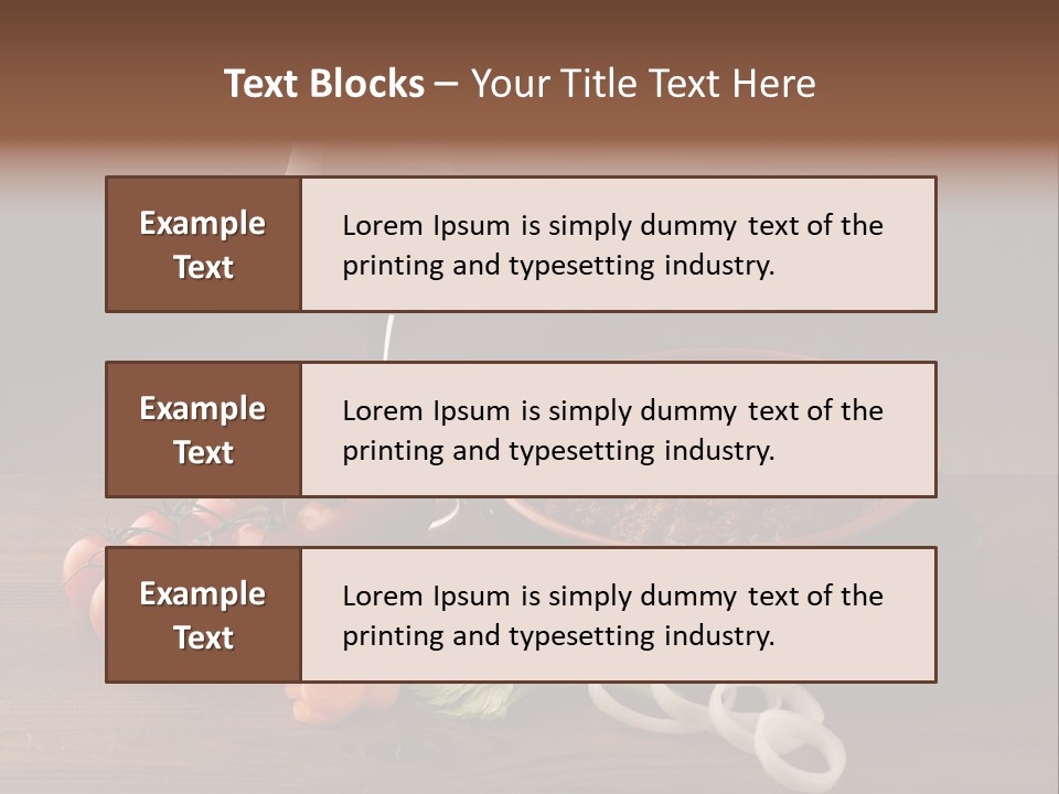 Chow Dough Dish PowerPoint Template