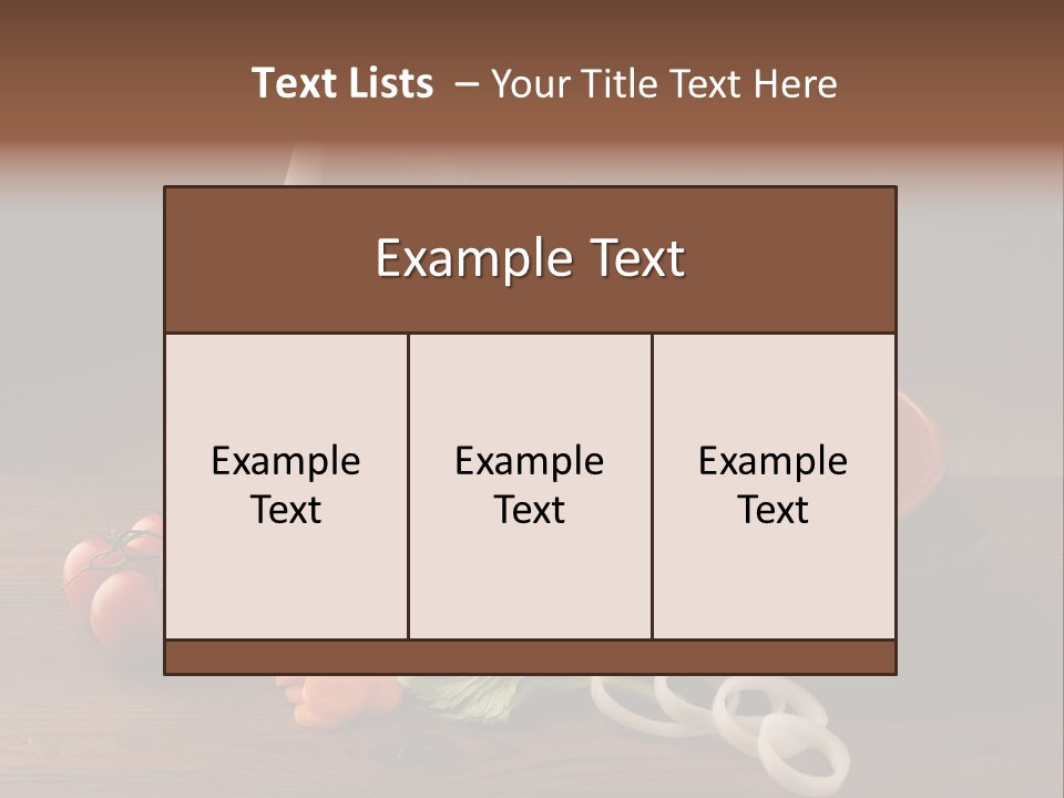 Chow Dough Dish PowerPoint Template